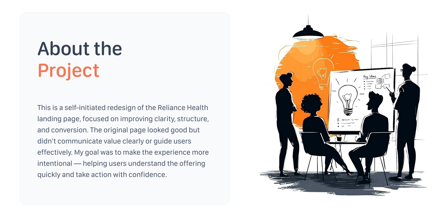 About the Project — Reliance HMO